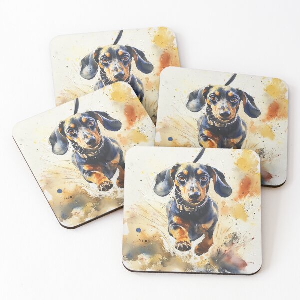 Item preview, Walking Dachshund Dog designed and sold by laurashawart.