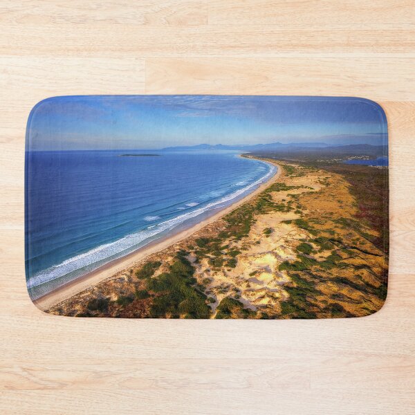 Item preview, Perron Dunes, east coast Tasmania, drone shot designed and sold by Huskyyy Designs.