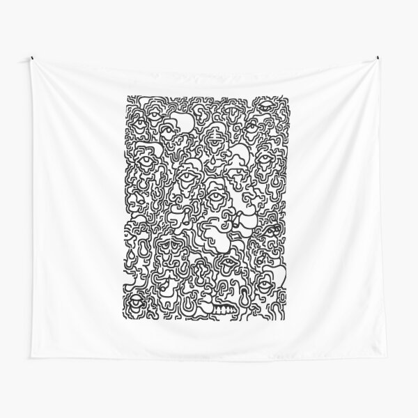 Item preview, Monochrome Character Print designed and sold by pascocharacters.
