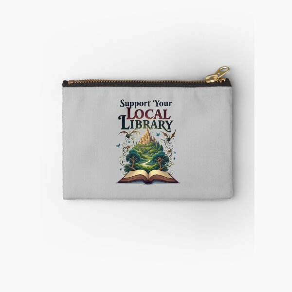 Item preview, Support Your Local Library Book dragon  designed and sold by bukajart.