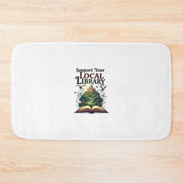 Item preview, Support Your Local Library Book dragon  designed and sold by bukajart.