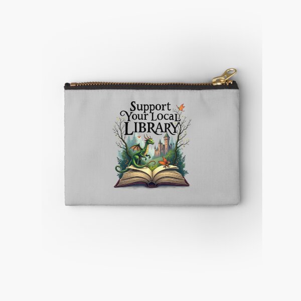 Item preview, Support Your Library Bookworm Aesthetic dragon designed and sold by bukajart.