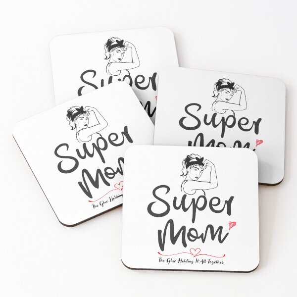 Item preview, Super strong mom designed and sold by Cosmowear.