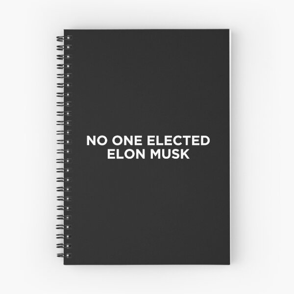 Item preview, No One Elected Elon Musk  designed and sold by HowToCanadian.