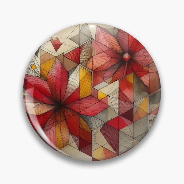 Item preview, Modern Floral Red Abstract Flowers  designed and sold by GraphicsClub.