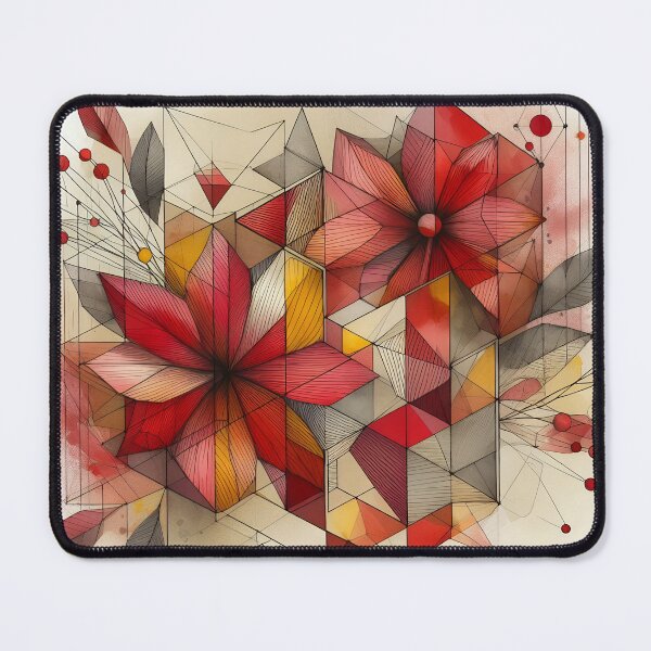 Item preview, Modern Floral Red Abstract Flowers designed and sold by GraphicsClub.