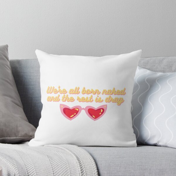 Item preview, We're all born naked and the rest is drag designed and sold by WarholWhiz.