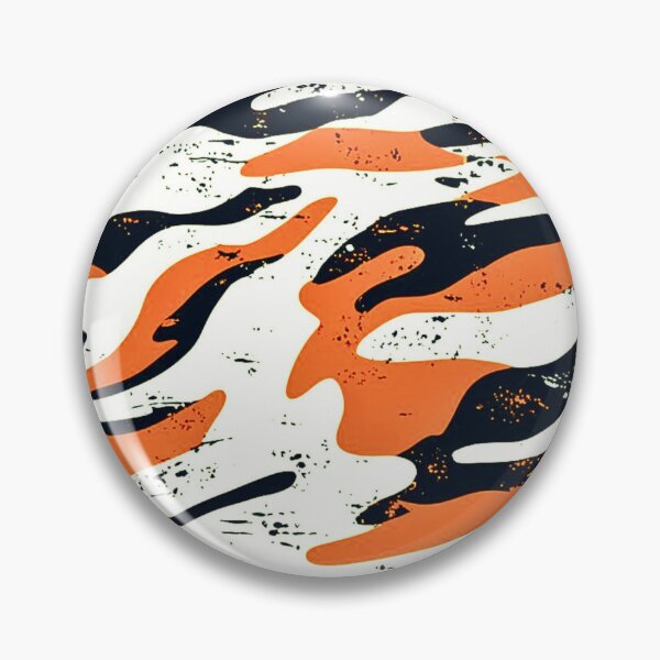 Item preview, Orange Camo Tiger Stripe Camouflage Pattern designed and sold by CamouflageLab.