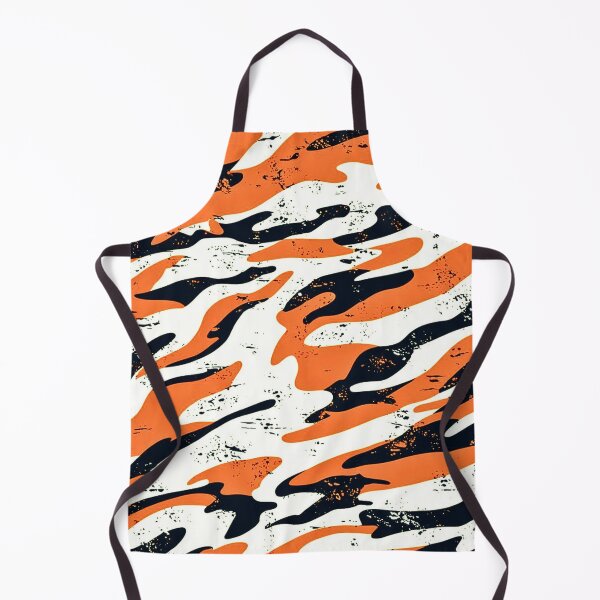 Item preview, Orange Camo Tiger Stripe Camouflage Pattern designed and sold by CamouflageLab.