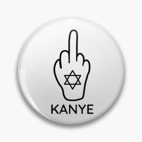 Item preview, Middle Finger Kanye designed and sold by irhamahmad.