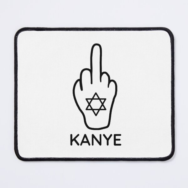 Item preview, Middle Finger Kanye designed and sold by irhamahmad.