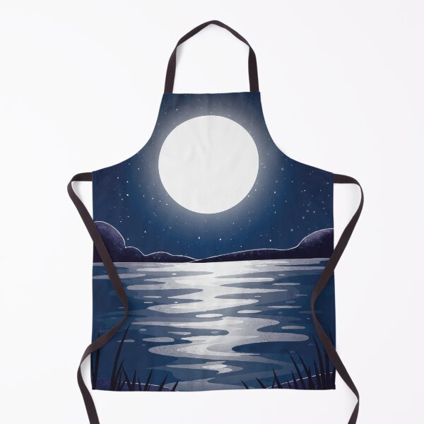 Item preview, moon and lake at night designed and sold by wi geon.