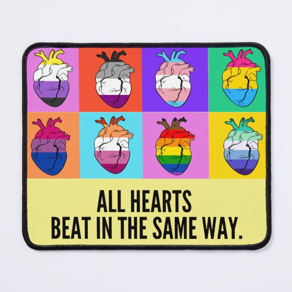 Item preview, All hearts beat in the same way designed and sold by WarholWhiz.