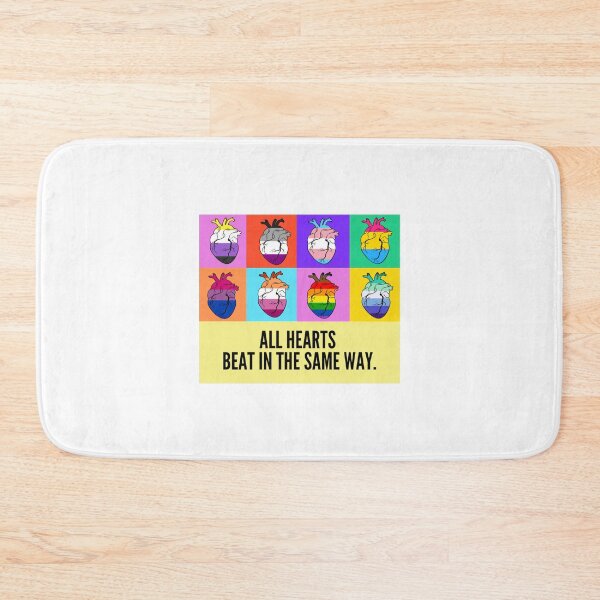 Item preview, All hearts beat in the same way designed and sold by WarholWhiz.
