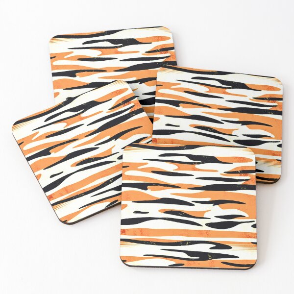 Item preview, Orange Camo Tiger Stripe Camouflage Pattern designed and sold by CamouflageLab.