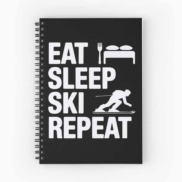 Item preview, Eat Sleep Ski Repeat | Funny Skiing designed and sold by tmerchtrends.