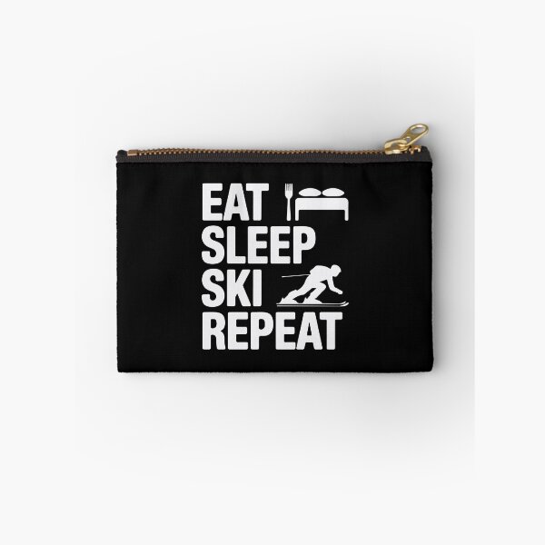 Item preview, Eat Sleep Ski Repeat | Funny Skiing designed and sold by tmerchtrends.