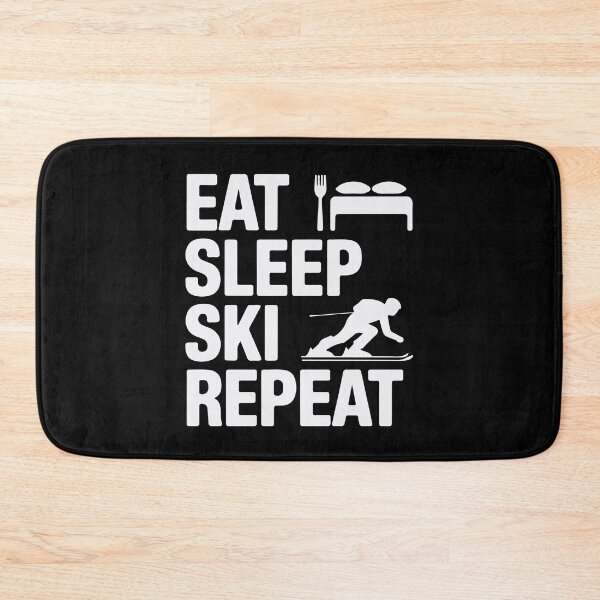 Item preview, Eat Sleep Ski Repeat | Funny Skiing designed and sold by tmerchtrends.
