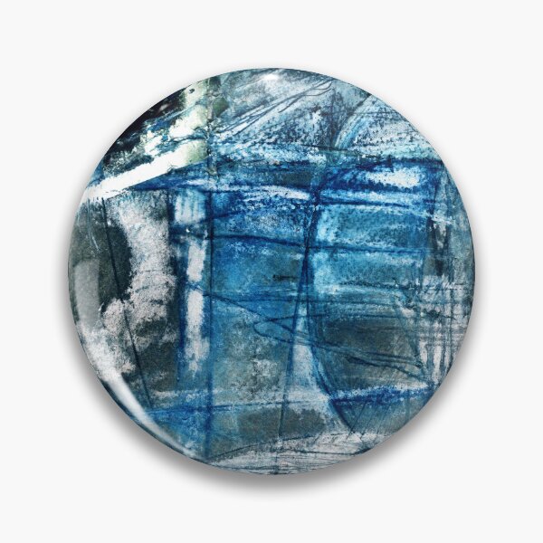 Item preview, Mixed media, Blue Figures designed and sold by 108 Creative.