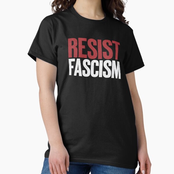 Artikel-Vorschau von Resist Fascism – Dieses mutige Design ist für Aktivisten, Verteidiger der Demokratie und alle, die sich gegen Faschismus, Autoritarismus und Ungerechtigkeit stellen., designt und verkauft von ZyziowskyArt.