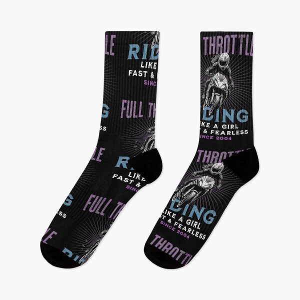 Item preview, Full Throttle - Riding Like a Girl Since 2004 designed and sold by LegendaryDesigns.