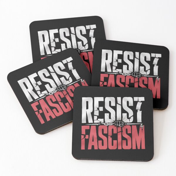Item preview, Resist Fascism - This bold design is for activists, defenders of democracy, and anyone who opposes fascism, authoritarianism, and injustice. designed and sold by ZyziowskyArt.