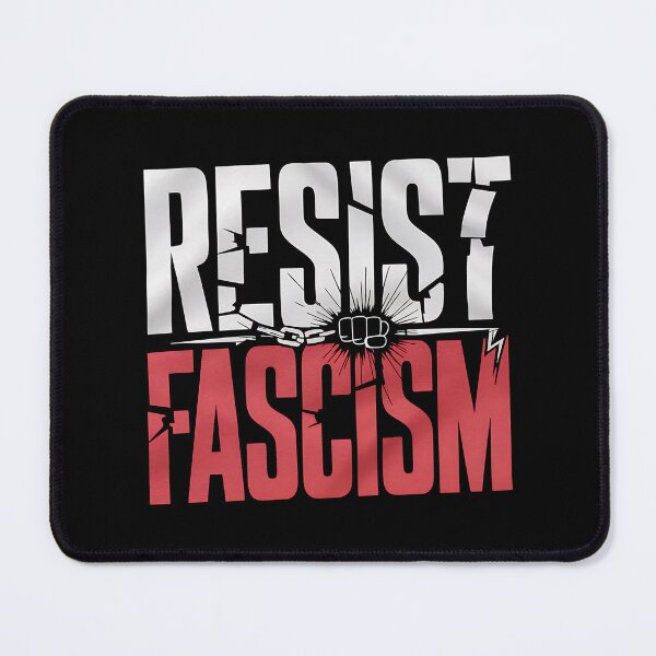 Item preview, Resist Fascism - This bold design is for activists, defenders of democracy, and anyone who opposes fascism, authoritarianism, and injustice. designed and sold by ZyziowskyArt.