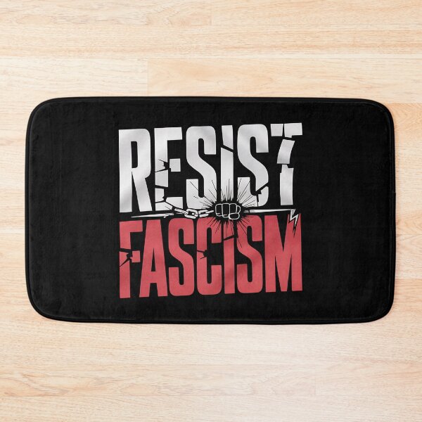 Item preview, Resist Fascism - This bold design is for activists, defenders of democracy, and anyone who opposes fascism, authoritarianism, and injustice. designed and sold by ZyziowskyArt.