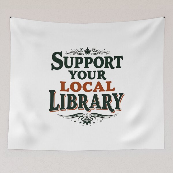 Item preview, support your local library  designed and sold by bukajart.