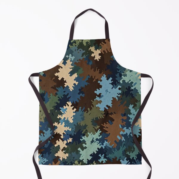 Item preview, Blue-Brown-Green Digital Camo Pattern designed and sold by Glam-OOTD.