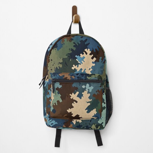 Item preview,  Blue-Brown-Green Digital Camo Pattern designed and sold by Glam-OOTD.