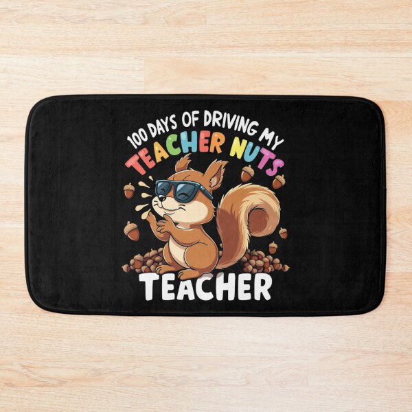 Item preview, 100 Days Of Driving My Teacher Nuts Squirrel 100th Teacher designed and sold by Blok45.