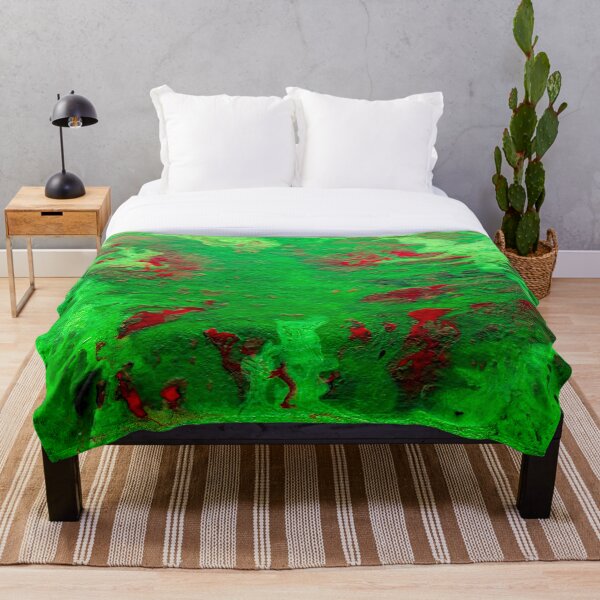 Item preview, Foto de pintura abstracta. Abstracción de fantasía "Corazón de un árbol con manchas de sangre". designed and sold by fishwithout.