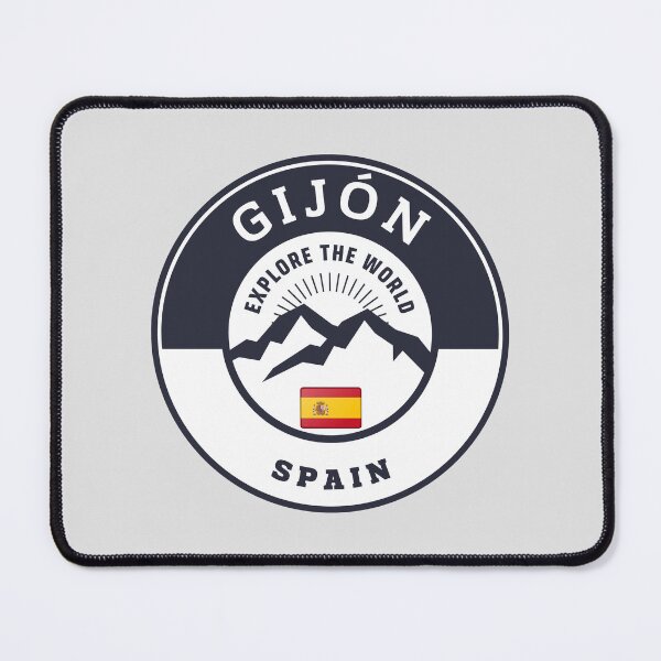 Item preview, Gijón Spain Black and White Crest designed and sold by World Designs.