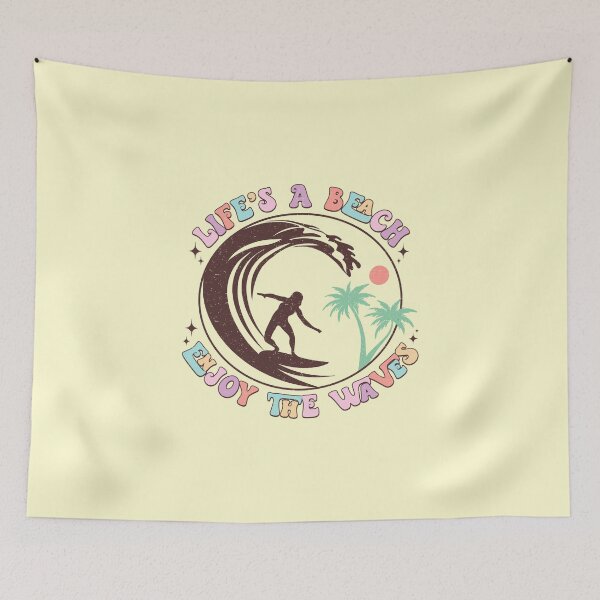 Item preview, Life is a Beach Enjoy the Wave designed and sold by nookmerch97.