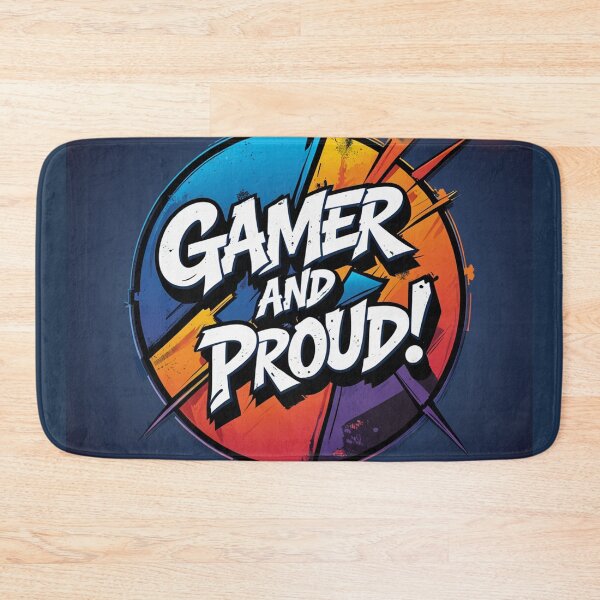 Artikelvorschau, Gamer und stolz entworfen und verkauft von Vintage Designs +.