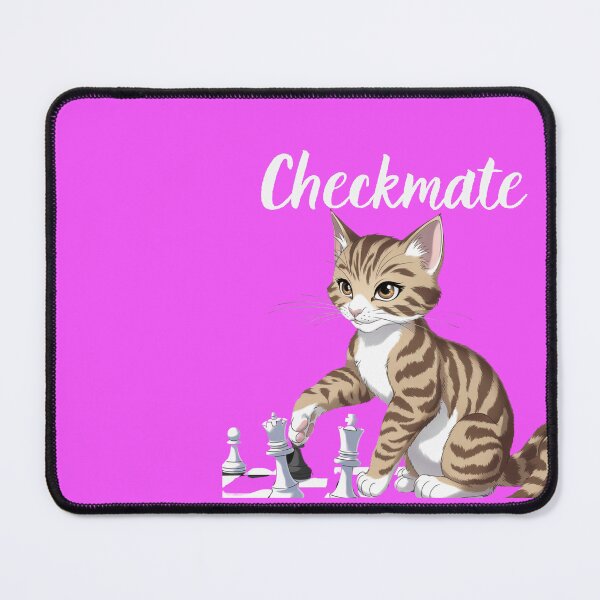 Item preview, Cute Kitten Playing Chess designed and sold by wzetart.