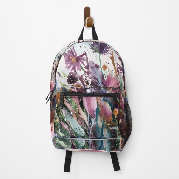 Item preview, Vibrant Watercolor Wildflowers – Artistic Floral Painting designed and sold by ViviNyks.