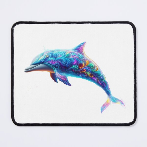 Item preview, Dream Dolphin – A Mesmerizing Oceanic Glow T-Shirts designed and sold by GloriousArtSKD.