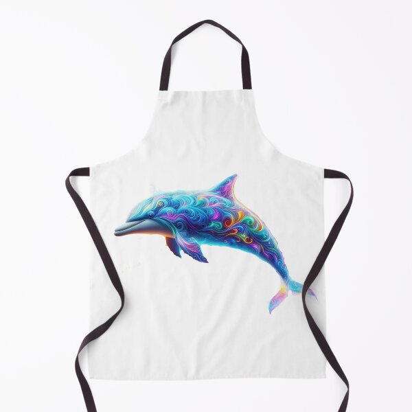Item preview, Dream Dolphin – A Mesmerizing Oceanic Glow T-Shirts designed and sold by GloriousArtSKD.