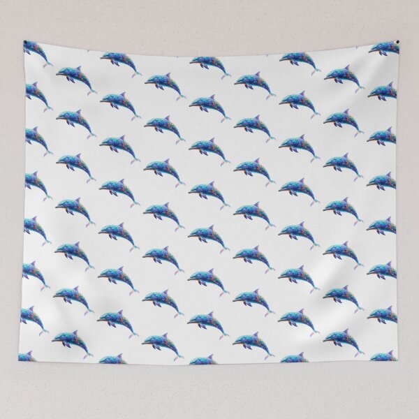 Item preview, Dream Dolphin – A Mesmerizing Oceanic Glow T-Shirts designed and sold by GloriousArtSKD.