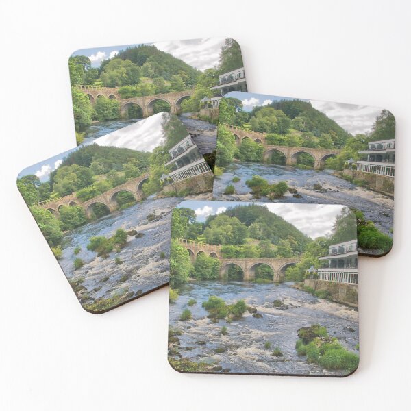 Item preview, The River Dee, looking west from the Chain Bridge,Berwyn, Denbighshire designed and sold by RJKYTE1970.