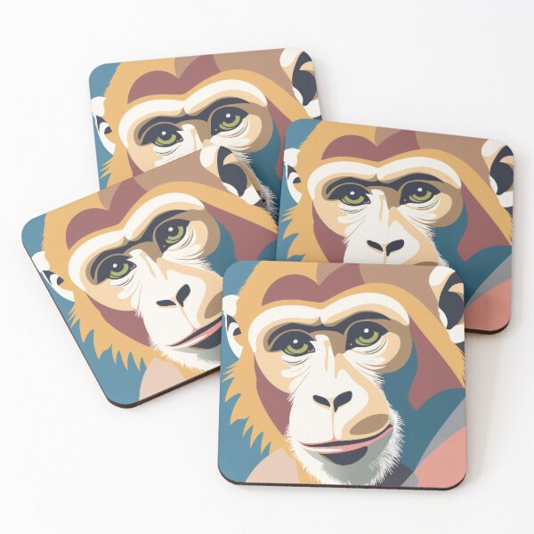 Item preview, Chimpanzee Portrait designed and sold by ArtSE46.