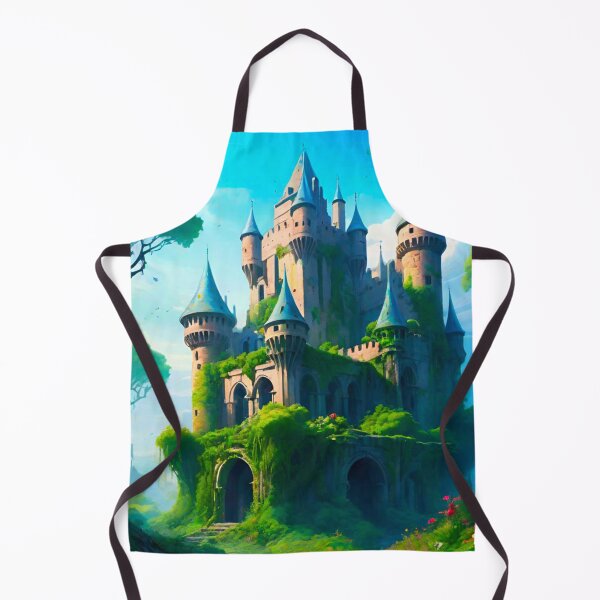 Item preview, Enchanted Overgrown Castle in the Wild designed and sold by GrizzlyCollective.