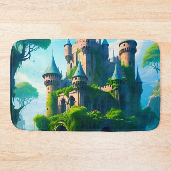 Item preview, Enchanted Overgrown Castle in the Wild designed and sold by GrizzlyCollective.