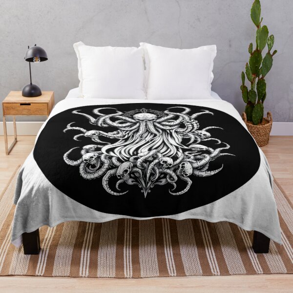 Item preview, Lovecraftian God Cthulhu cool illustration Eldritch Horror art Lovecraft designed and sold by Vintage Designs +.