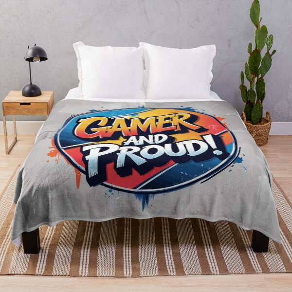 Item preview, Gamer and Proud designed and sold by Vintage Designs +.