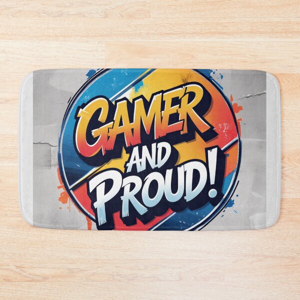 Artikelvorschau, Gamer und stolz entworfen und verkauft von Vintage Designs +.