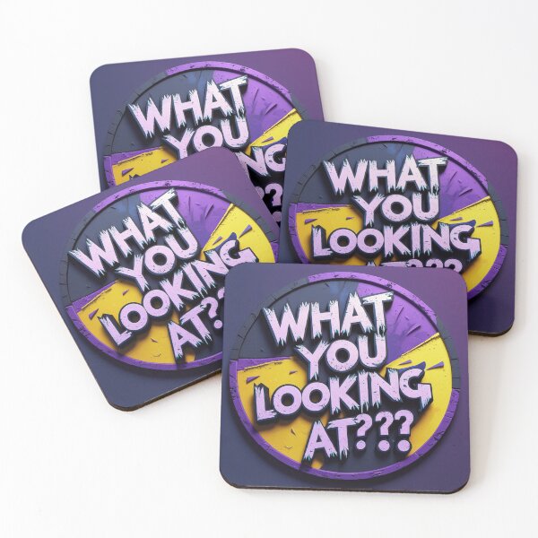 Item preview, What you Looking at? designed and sold by Vintage Designs +.