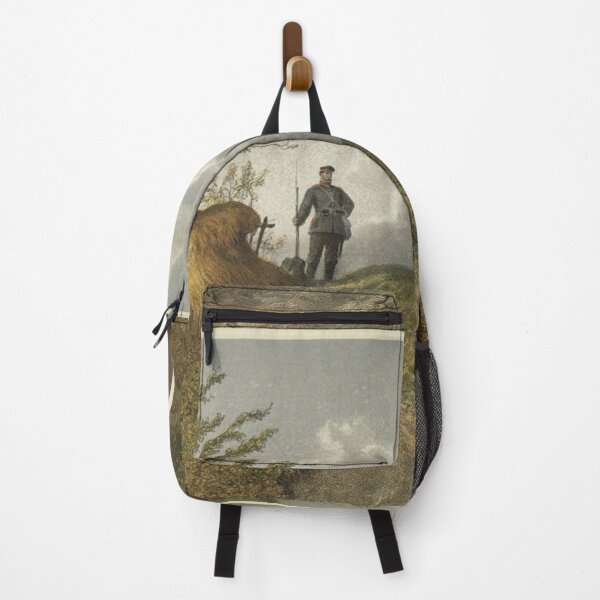 Item preview, Off to war - Goodbye Old Man -  vintage WWII painting designed and sold by Vintage Designs +.